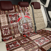 Samoa Tapau Back Car Seat Cover Samoan Siapo Pattern