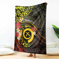 Vanuatu Christmas Blanket Vanuatuan Pig Tusk - Meri Krismas! LT14 - Polynesian Pride