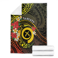 Vanuatu Christmas Blanket Vanuatuan Pig Tusk - Meri Krismas! LT14 - Polynesian Pride