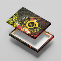 Vanuatu Christmas Canvas Wall Art Vanuatuan Pig Tusk - Meri Krismas! LT14 - Polynesian Pride