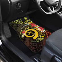 Vanuatu Christmas Car Mats Vanuatuan Pig Tusk - Meri Krismas! LT14 - Polynesian Pride