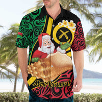 Vanuatu Christmas Hawaiian Shirt Vanuatuan Conch Shell - Meri Krismas! LT14 - Polynesian Pride