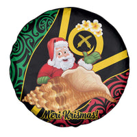 Vanuatu Christmas Spare Tire Cover Vanuatuan Conch Shell - Meri Krismas! LT14 - Polynesian Pride