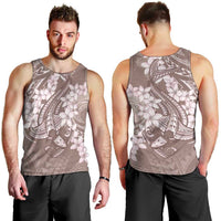 Polynesia Hammerhead Shark Tattoo With Plumeria Lei Men Tank Top LT14 - Polynesian Pride