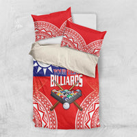 Personalised Taiwan Billiards Bedding Set Eight-ball Pool Polynesia Tattoo - Polynesian Pride