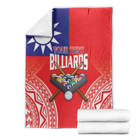 Personalised Taiwan Billiards Blanket Eight-ball Pool Polynesia Tattoo - Polynesian Pride