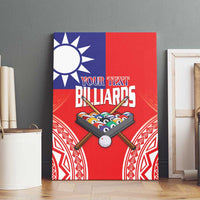 Personalised Taiwan Billiards Canvas Wall Art Eight-ball Pool Polynesia Tattoo - Polynesian Pride