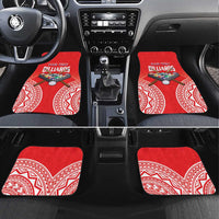 Personalised Taiwan Billiards Car Mats Eight-ball Pool Polynesia Tattoo - Polynesian Pride