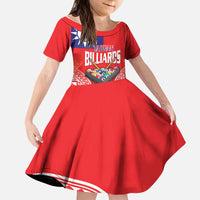 Personalised Taiwan Billiards Kid Short Sleeve Dress Eight-ball Pool Polynesia Tattoo - Polynesian Pride