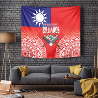 Personalised Taiwan Billiards Tapestry Eight-ball Pool Polynesia Tattoo - Polynesian Pride