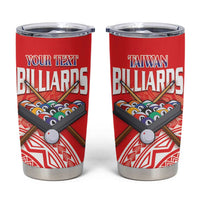 Personalised Taiwan Billiards Tumbler Cup Eight-ball Pool Polynesia Tattoo - Polynesian Pride