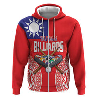 Personalised Taiwan Billiards Zip Hoodie Eight-ball Pool Polynesia Tattoo - Polynesian Pride