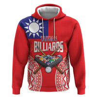 Personalised Taiwan Billiards Zip Hoodie Eight-ball Pool Polynesia Tattoo - Polynesian Pride