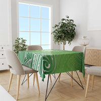 Polynesia Depression Awareness Tablecloth Sunflower Green Ribbons Polynesian Tattoo LT14 - Polynesian Pride