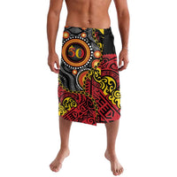 Celebrating 50 Years Papua New Guinea Lavalava Aboriginal Mix Papuan Pattern - Polynesian Pride