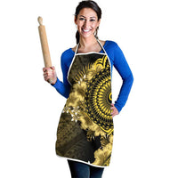 Vanuatu Apron Hibisus Polynesian Pattern Gold LT14 - Polynesian Pride