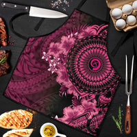 Vanuatu Apron Hibisus Polynesian Pattern Pink LT14 Pink - Polynesian Pride