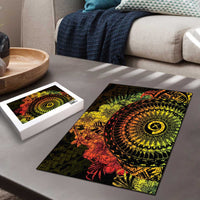 Vanuatu Puzzle Hibisus Polynesian Pattern Reggae LT14 - Polynesian Pride
