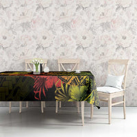Vanuatu Tablecloth Hibisus Polynesian Pattern Reggae LT14 - Polynesian Pride