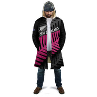 New Zealand Silver Fern Rugby Custom Cloak 2025 All Black Go Champions - Polynesian Pride