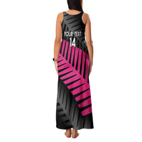 New Zealand Silver Fern Rugby Custom Family Matching Tank Maxi Dress and Hawaiian Shirt 2025 All Black Go Champions - Polynesian Pride