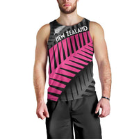 New Zealand Silver Fern Rugby Custom Men Tank Top 2025 All Black Go Champions - Polynesian Pride
