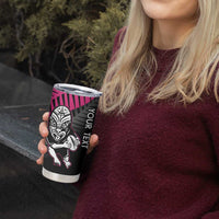 New Zealand Silver Fern Rugby Custom Tumbler Cup 2025 All Black Go Champions - Polynesian Pride