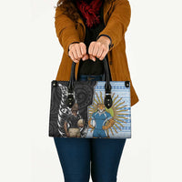 New Zealand Argentina Rugby Leather Bag 2025 Los Pumas All Black Together - Polynesian Pride