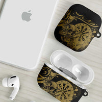 New Zealand Darts AirPods Case Skull In Dart We Trust Maori Pattern LT14 - Polynesian Pride