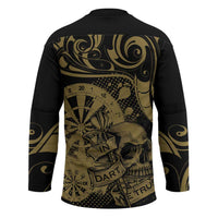 New Zealand Darts Hockey Jersey Skull In Dart We Trust Maori Pattern LT14 - Polynesian Pride