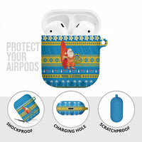 Tuvalu Christmas AirPods Case Cute Santa Manuia te Kilisimasi - Polynesian Pride