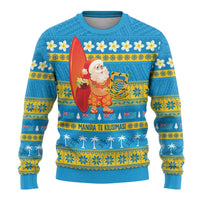 Tuvalu Christmas Ugly Christmas Sweater Cute Santa Manuia te Kilisimasi - Polynesian Pride