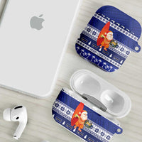 Nauru Christmas AirPods Case Cute Santa Coat Of Arms Merry Xmas - Polynesian Pride