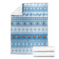 FSM Christmas Blanket Merry Xmas Federated States of Micronesia - Polynesian Pride