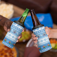 FSM Christmas 4 in 1 Can Cooler Tumbler Merry Xmas Federated States of Micronesia - Polynesian Pride