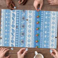 FSM Christmas Puzzle Merry Xmas Federated States of Micronesia - Polynesian Pride