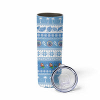 FSM Christmas Skinny Tumbler Merry Xmas Federated States of Micronesia - Polynesian Pride