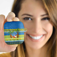 Palau Christmas AirPods Case Chilling Santa Ungil Kurismas LT14 - Polynesian Pride