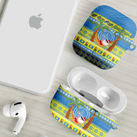Palau Christmas AirPods Case Chilling Santa Ungil Kurismas LT14 - Polynesian Pride