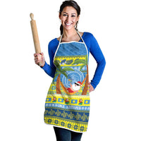 Palau Christmas Apron Chilling Santa Ungil Kurismas - Polynesian Pride