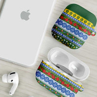 Solomon Islands Christmas AirPods Case The Solomons Melanesian Meri Krismas LT14 - Polynesian Pride
