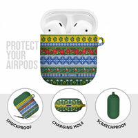 Solomon Islands Christmas AirPods Case The Solomons Melanesian Meri Krismas LT14 - Polynesian Pride