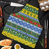 Solomon Islands Christmas Apron The Solomons Melanesian Meri Krismas - Polynesian Pride