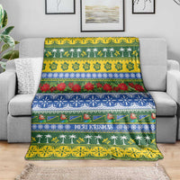 Solomon Islands Christmas Blanket The Solomons Melanesian Meri Krismas - Polynesian Pride