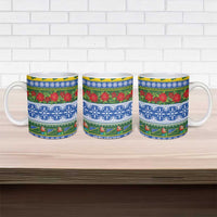 Solomon Islands Christmas Ceramic Mug The Solomons Melanesian Meri Krismas - Polynesian Pride