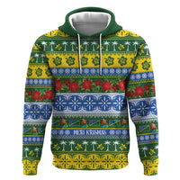 Solomon Islands Christmas Hoodie The Solomons Melanesian Meri Krismas - Polynesian Pride