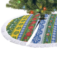 Solomon Islands Christmas Tree Skirt The Solomons Melanesian Meri Krismas - Polynesian Pride