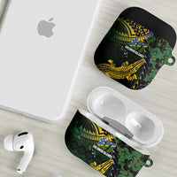 Solomon Islands AirPods Case 677 Proud Crocodile Melanesian Pattern LT14 - Polynesian Pride