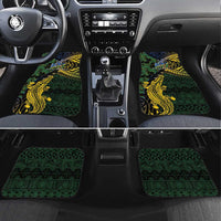 Solomon Islands Car Mats 677 Proud Crocodile Melanesian Pattern - Polynesian Pride