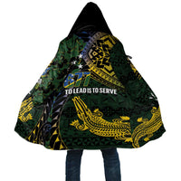Solomon Islands Cloak 677 Proud Crocodile Melanesian Pattern - Polynesian Pride